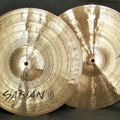 Sabian Artisan Elite 16" Hi Hat Cymbals/Model # 1602EN/New with Warranty image 1