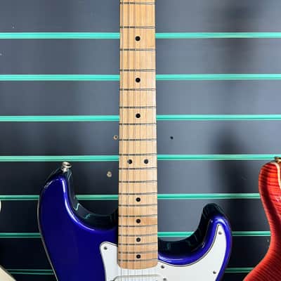 Fender Mexican Standard Stratocaster Midnight Blue 2001 Electric Guitar image 6