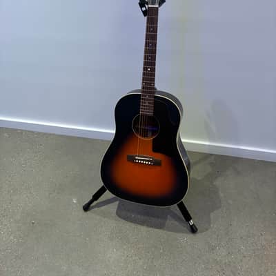 Epiphone J-45 Acoustic Guitar - - Aged Vintage Sunburst Gloss image 2