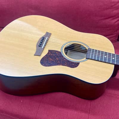 Seagull S6 Original QIT Acoustic-Electric Guitar - Natural image 5
