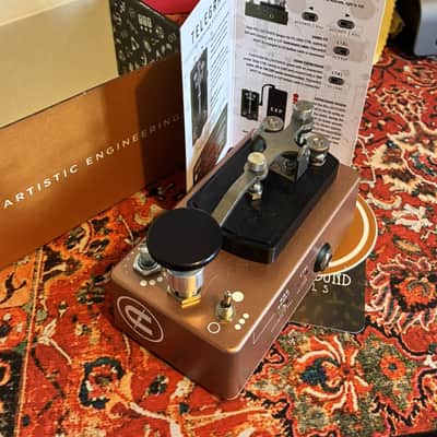 Coppersound Pedals Telegraph V2 Autostutter / Killswitch 2022 - Present Carolina Copper image 5