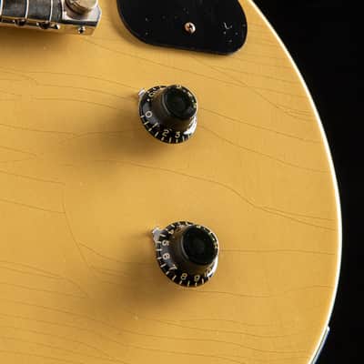 Gibson Custom Murphy Lab 1957 Les Paul Junior TV Yellow Ultra Light Aged image 7