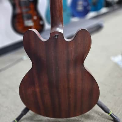 Epiphone Dot Studio Semi-Hollow Electric Guitar 2005 Worn Brown – Good Condition image 8