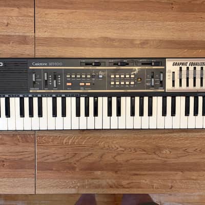 Casio MT-100 Casiotone 49-Key Synthesizer 1980s - Gray