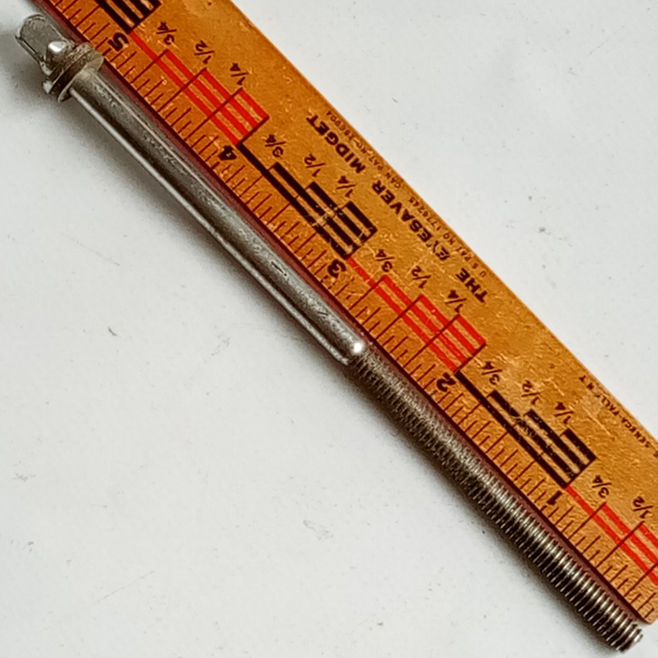 Ludwig 5"T-Rod 60s Snare/Floor Tom Drum 2.5"Thread12-24 Tension Chrome Club Date — main photograph