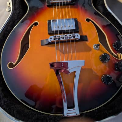 Ibanez AG75-BS Artcore with Rosewood Fretboard 2002 - 2017 - Brown Sunburst image 4
