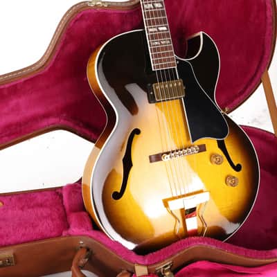 1991 Gibson ES-165 Herb Ellis Hollowbody Sunburst image 6