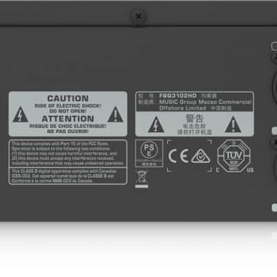 Behringer FBQ3102HD Ultragraph Pro HD image 2