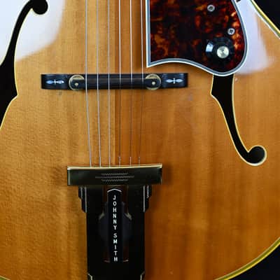 Gibson Johnny Smith "Norlin Era" from 1975 in Natural with original Hardcase image 6