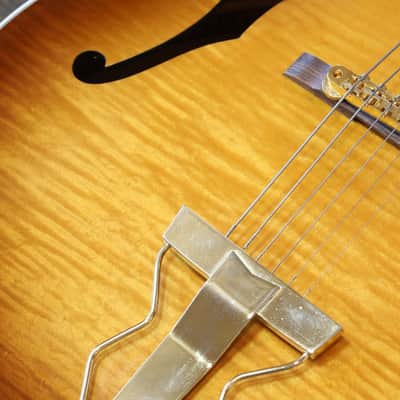 2005 Gibson ES-165 Herb Ellis Signature Archtop Guitar Figured Sunburst + OHSC image 7