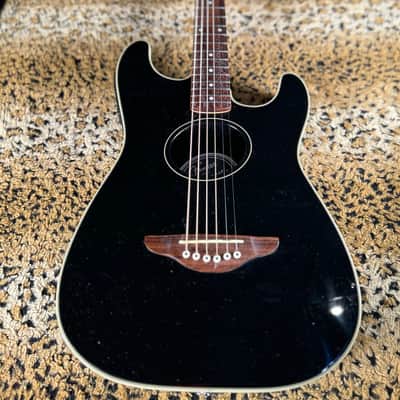 Fender Stratacoustic 1990's Black image 2