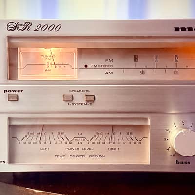 🎶✨ Marantz SR 2000 Vintage Stereo Receiver w/ Wood Case — Serviced, Ultrasonic-Cleaned image 6
