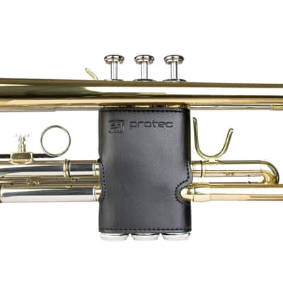 Protec L226 (Bb & C) Leather Trumpet Valve Guard image 1
