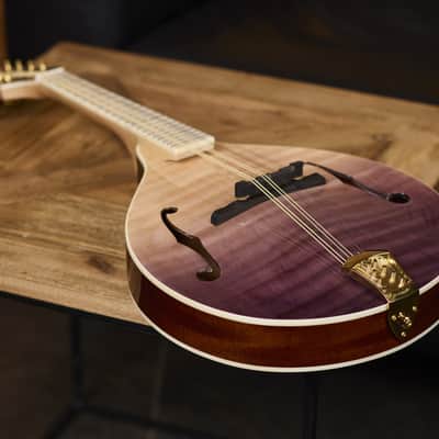 Ortega RMA200PF Americana Series A-Style Mandolin + Croco Leather Case image 10