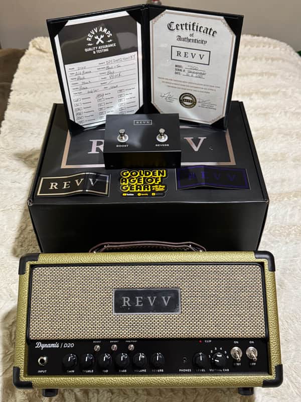 REVV Dynamis D20 MK2 20-Watt Guitar Amp Head