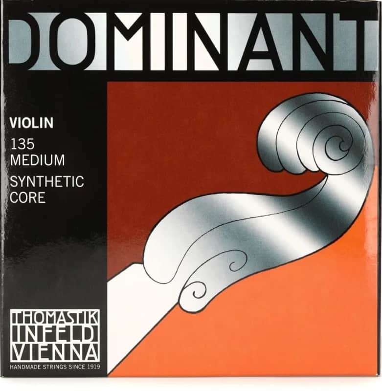 Thomastik-Infeld 135 Dominant Violin String Set, 4/4 Medium image 1