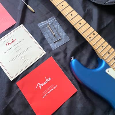 Fender American Performer Stratocaster 2023 Satin Lake Placid Blue image 7