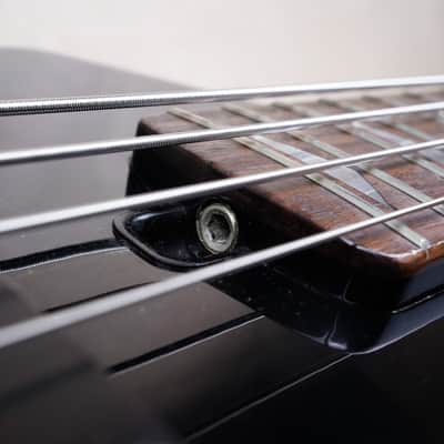 Ibanez Destroyer II DT870 Bass MIJ 1984 Black Vintage Japan Fujigen w/ Hard Case image 11