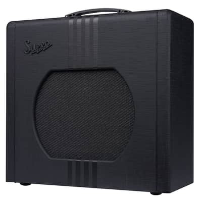 Supro 1822RBB Delta King 12 15-Watt 1x12” Combo w/Reverb Black/Black - Open Box image 3