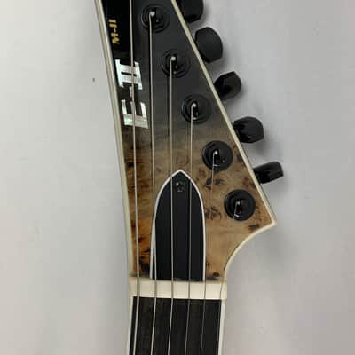 ESP E-II M-II NT Black Natural Fade Electric Guitar + Case B-Stock MIJ MII M2 image 13