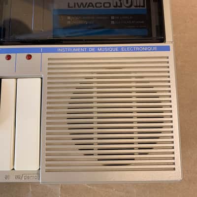 Liwaco LW-80 1980s - Grey 32key Keyboard Synthesizer Japan Casio PT-82 clone EC in box image 8