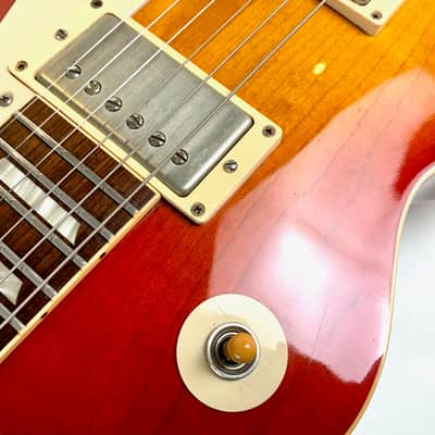 Gibson Les Paul Standard Reissue 1958 Custom Shop 2010 Washed Cherry Burst VOS image 14