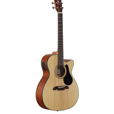 Alvarez AF30CE Artist Series OM/Folk Acoustic-Electric Guitar (Natural) image 2