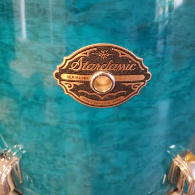 Tama Starclassic Performer Drums 1990s - Gravure Marine Blue image 17