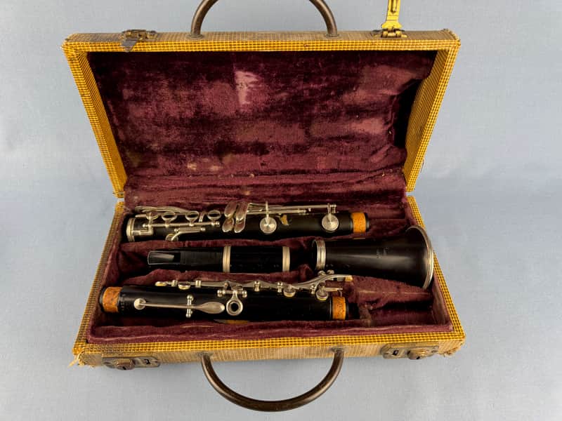 Boosey & Hawkes Edgware Wood Clarinet 1955-56 - Black image 1