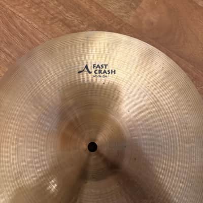Zildjian 14" A Custom Fast Crash Cymbal 2002 - Present - Brilliant image 4