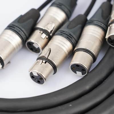 2 Vintage King 10' Jumperz Ziplines ZL8 8-Channel DB25-XLR Snake Cables #46360 image 12