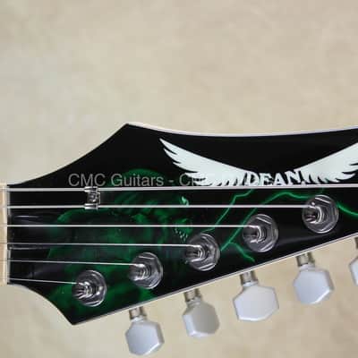 Dean USA Custom Shop 74 Green Demon NAMM Guitar image 14
