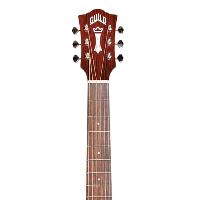 Guild OM-150CE Natural, All Solid Wood, Sitka Spruce Top, Indian Rosewood B/S, Acoustic Electric image 6