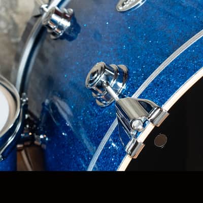 DW Collector's Series SSC Maple 4-Piece Drum Set - Blue Glass - Free Shipping image 4