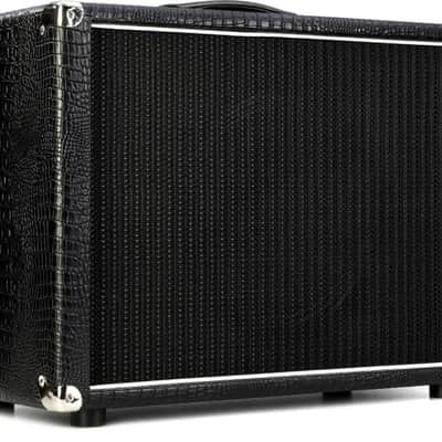 Amplified Nation 1 x 12-inch Speaker Cabinet - Black Croc w/ Black Grille image 2