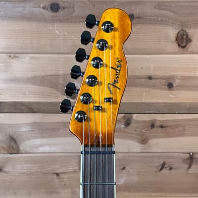 Fender Special Edition Custom Telecaster FMT HH Electric Guitar - Amber image 3