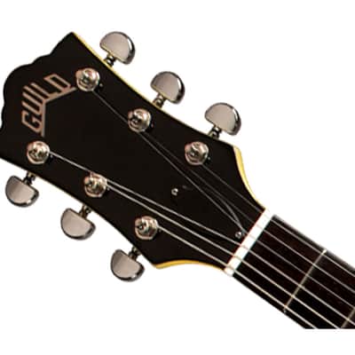 Guild Polara Electric Guitar - Voltage Yellow - Open Box image 4
