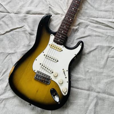 Fender Stratocaster 1969 – Original 3-Tone Sunburst – CBS Era – Player’s Vintage Bild 10
