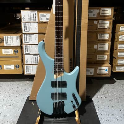 Ibanez Bass Workshop EHB600 Electric Bass Guitar - Purist Blue Matte image 1