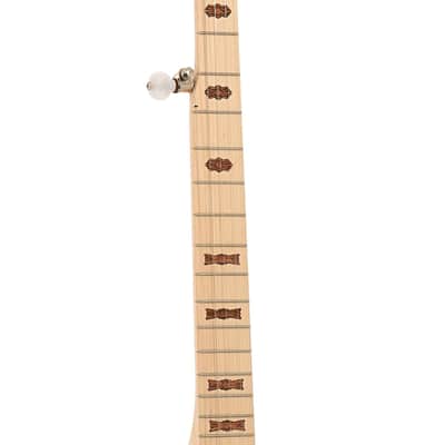Deering Goodtime Two (2) LEFT HANDED 5-String Maple Resonator Bluegrass Banjo Bronze Powercoat Hardware, Art Deco Inlay with Instrument Alley Gig Bag, Strings, Mute, Tuner, Picks, Bundle image 4