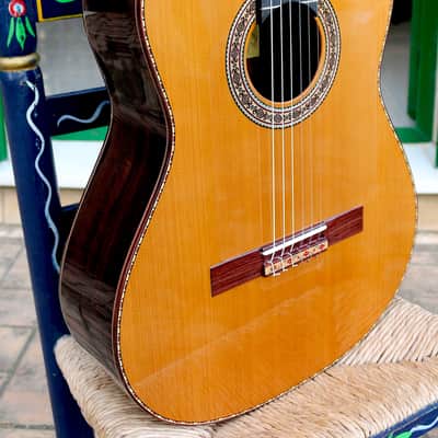 Juan Montes Rodriguez 1ª class Flamenco Negra guitar 2023 exclusive +Case image 1