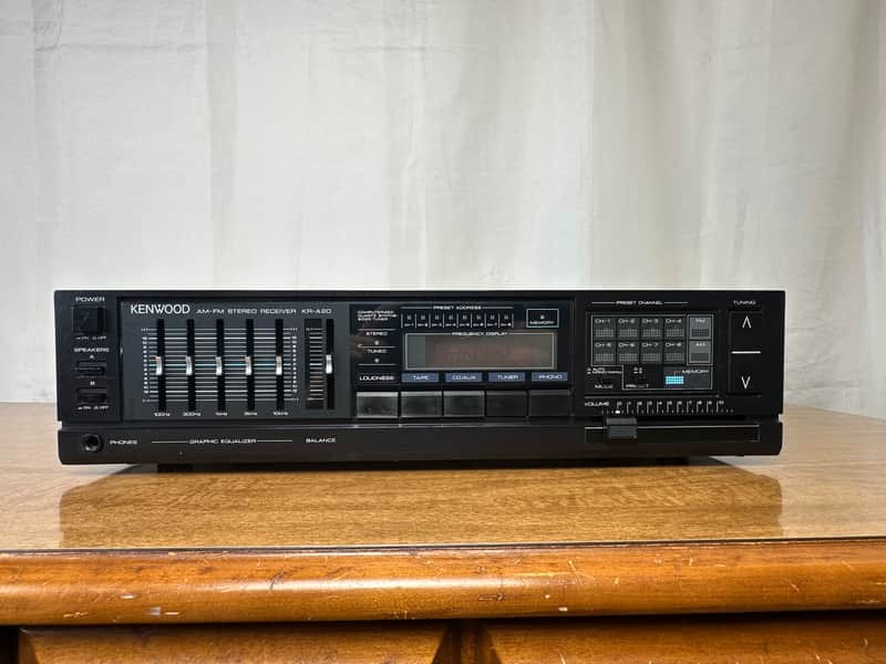 Kenwood KR-A20 Stereo Receiver | 100WPC | Vintage Hi-Fi | Phono Input | Tested & Working image 1