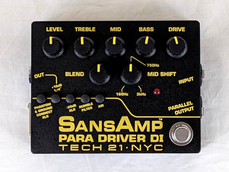 Used Tech 21 SansAmp Para Driver DI V2 Guitar Effects Pedal image 1