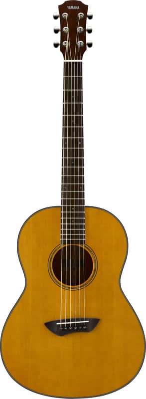 Yamaha CSF3M-VN - Parlor Size Acoustic Electric Guitar - All Solid Wood - Vintage Natural image 1
