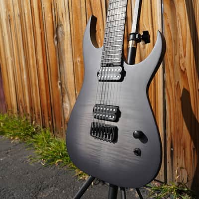 Schecter DIAMOND SERIES KM-7 MK-III Legacy - Transparent Black Burst 7-String Electric Guitar NOS image 5