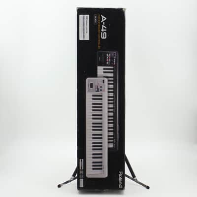 Used Roland A-49 49-Key USB MIDI Controller Keyboard Black Very Good Condition image 10