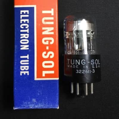 NOS TUNG-SOL 6AL7GT Magic Eye INDICATOR VACUUM TUBE USA Tested T.7219-D image 1