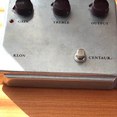 Klon Centaur Professional Overdrive (Non-Horsie) 2000s Silver image 2