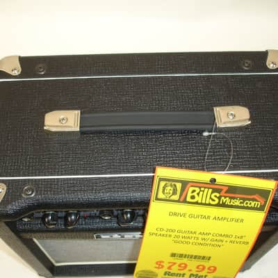 Drive CD200 20-Watt 1x18" Combo Guitar Amp image 2