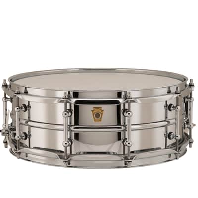 Ludwig LB400BT Brass Edition Supraphonic 5x14" Snare Drum with Tube Lugs
